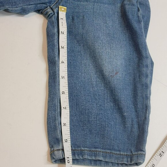 OshKosh B'Gosh Overalls, Toddler 3T, Denim Blue, Snap Button, Classic, GUC - Picture 12 of 13